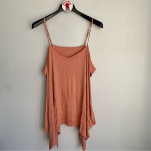 NEW LOGO Layers by Lori Goldstein Pink Tank Top